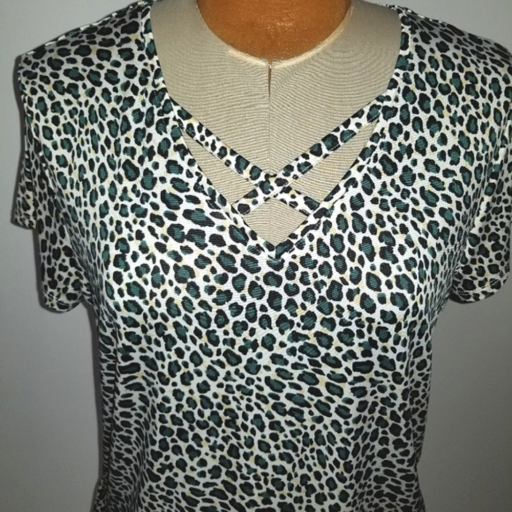 Nue Options cross neck top